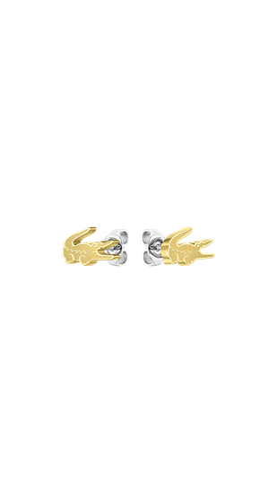 Image sur LACOSTE - Boucles D'Oreilles Croco Or